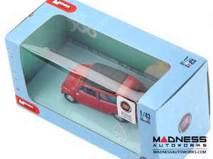 Fiat 500 Classic Die Cast Model 1/43 scale - Nuova 500 Giardinetta - Red